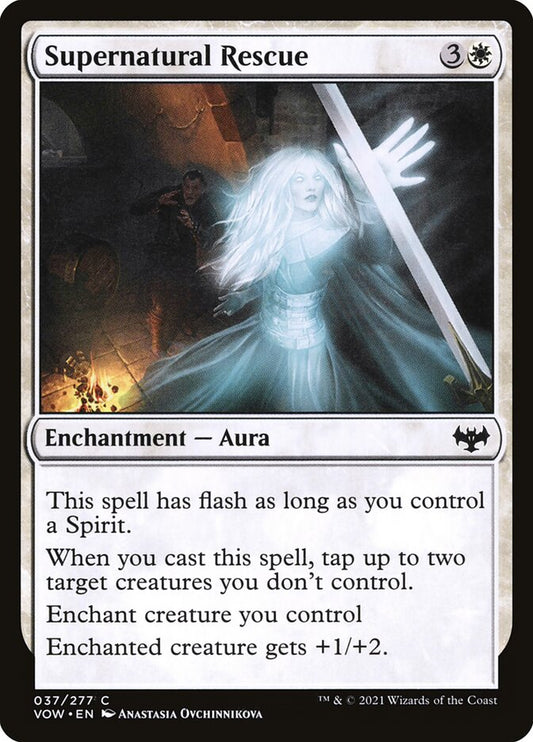 Supernatural Rescue - (Foil): Innistrad: Crimson Vow