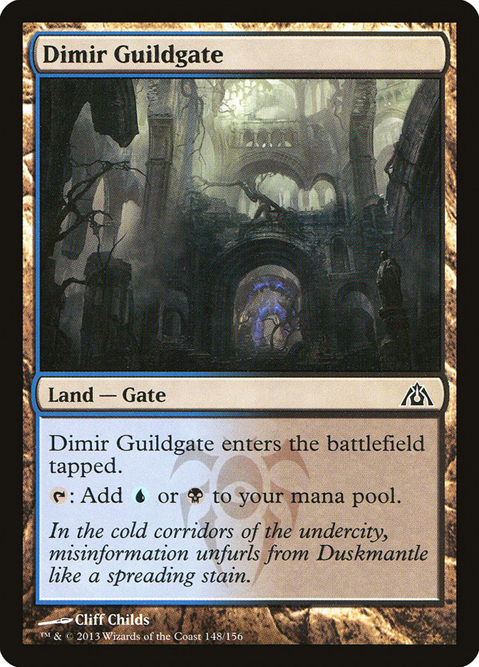 Dimir Guildgate: Dragon's Maze