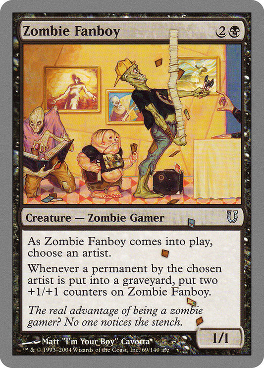 Zombie Fanboy - (Foil): Unhinged