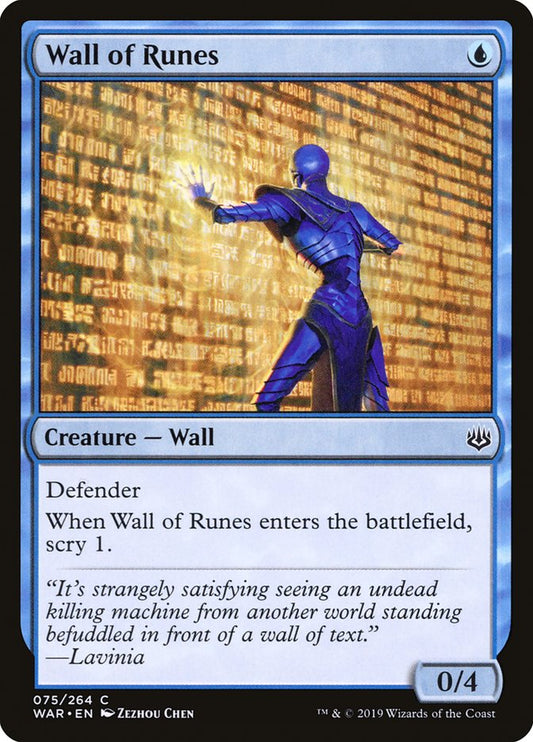 Wall of Runes: War of the Spark