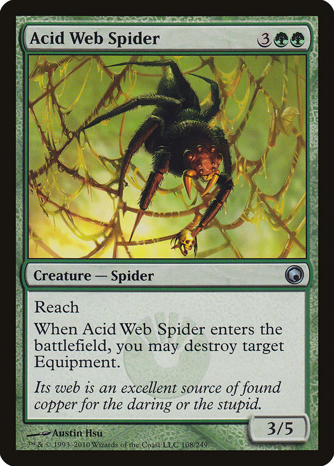 Acid Web Spider: Scars of Mirrodin