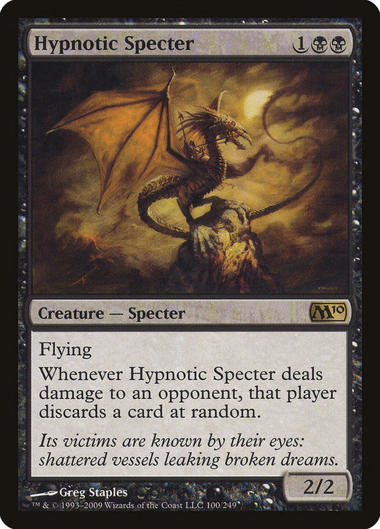 Hypnotic Specter - (Foil): Magic 2010