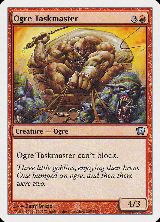 Ogre Taskmaster: Ninth Edition