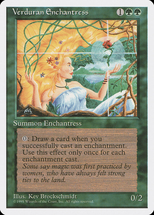 Verduran Enchantress: Fourth Edition