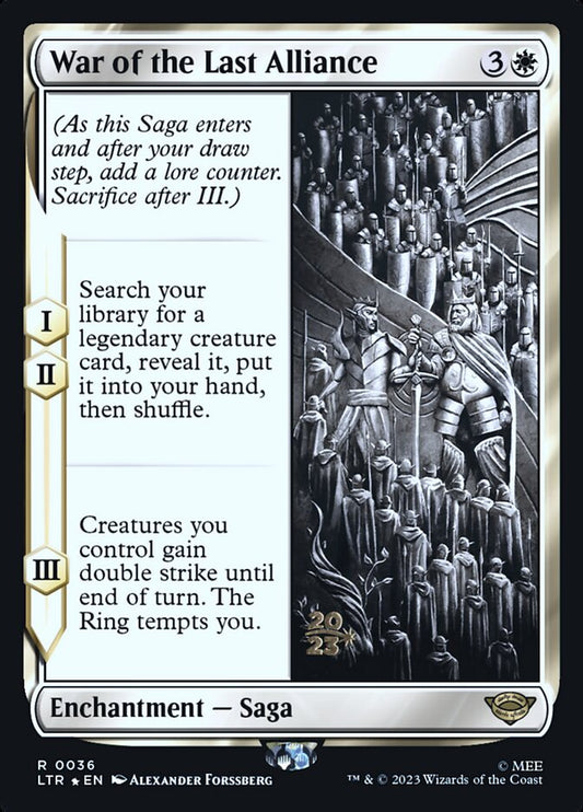 War of the Last Alliance - (Foil): Tales of Middle-earth Promos