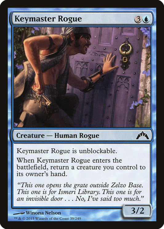 Keymaster Rogue - (Foil): Gatecrash