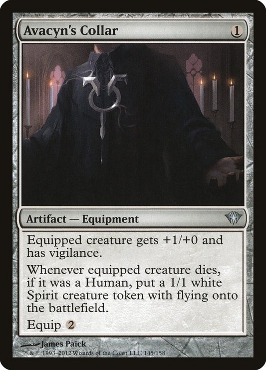 Avacyn's Collar - (Foil): Dark Ascension
