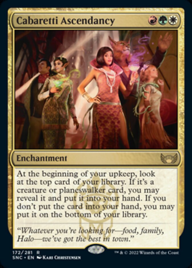 Cabaretti Ascendancy - (Foil): Streets of New Capenna