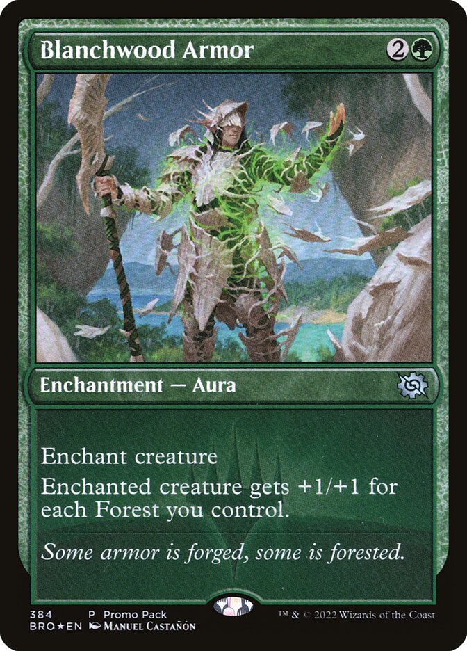 Blanchwood Armor - (Foil): The Brothers' War