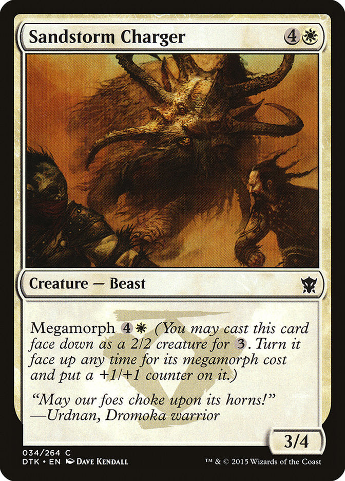 Sandstorm Charger: Dragons of Tarkir