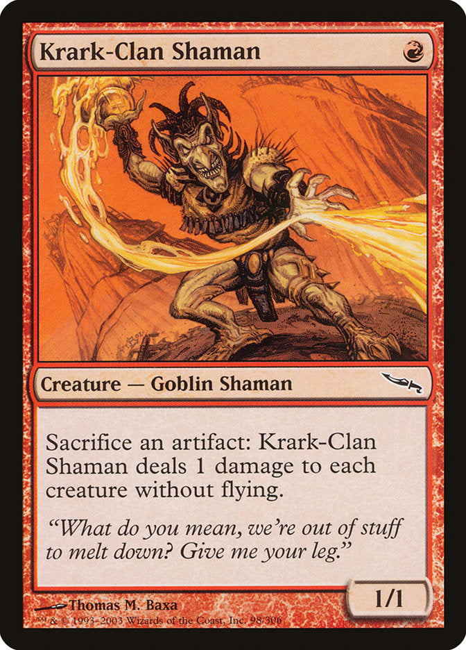 Krark-Clan Shaman - (Foil): Mirrodin
