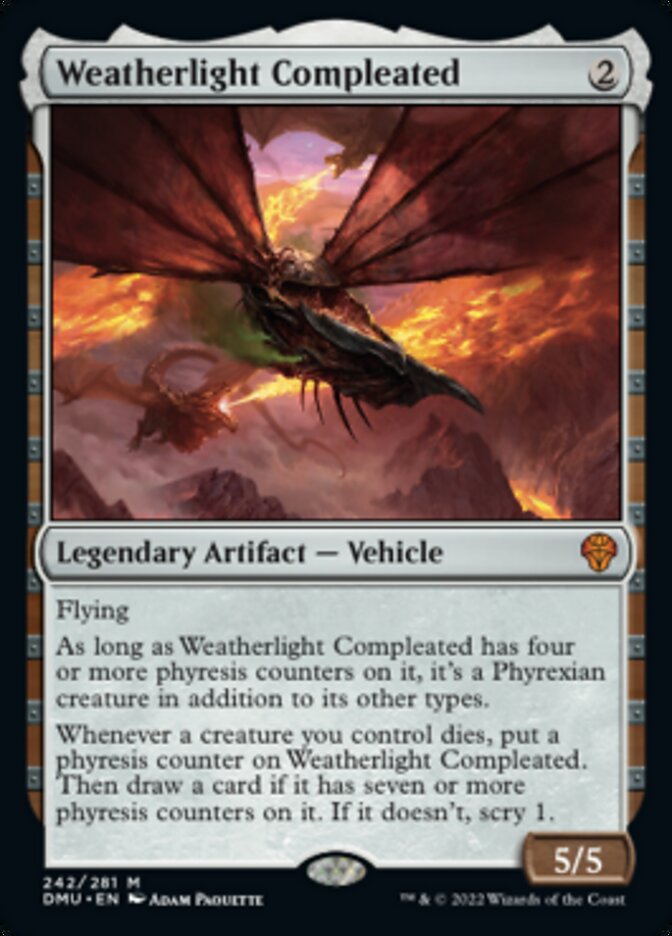 Weatherlight Compleated - (Foil): Dominaria United