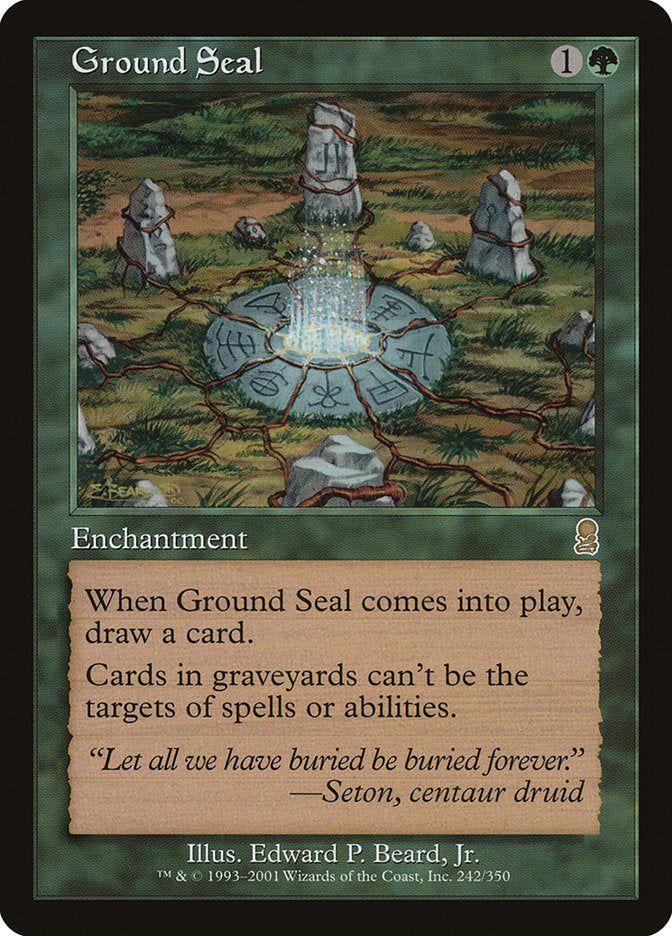 Ground Seal - (Foil): Odyssey