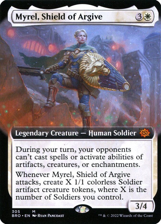 Myrel, Shield of Argive (Extended Art): The Brothers' War