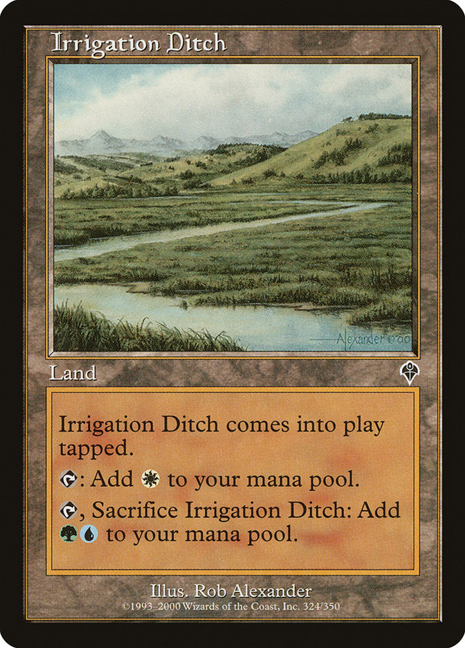 Irrigation Ditch - (Foil): Invasion