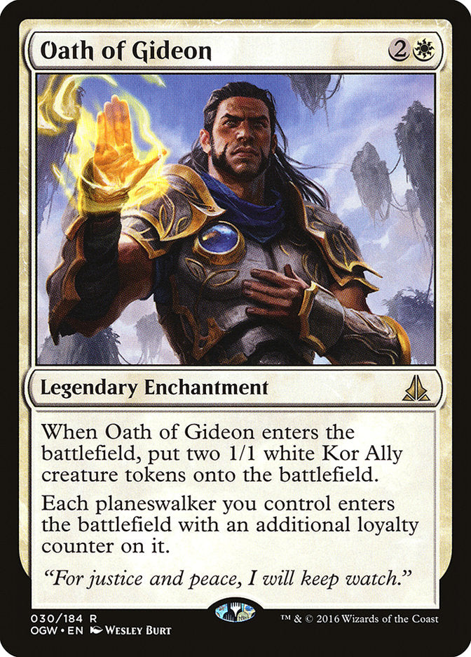 Oath of Gideon - (Foil): Oath of the Gatewatch