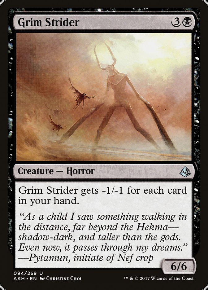 Grim Strider: Amonkhet