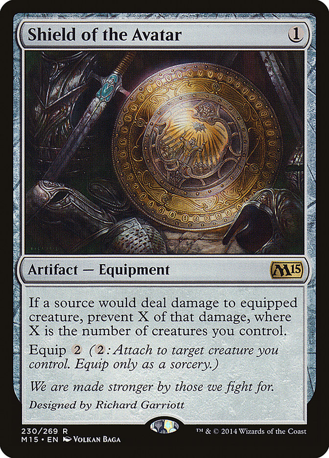 Shield of the Avatar - (Foil): Magic 2015