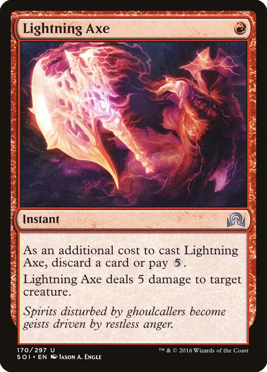 Lightning Axe: Shadows over Innistrad