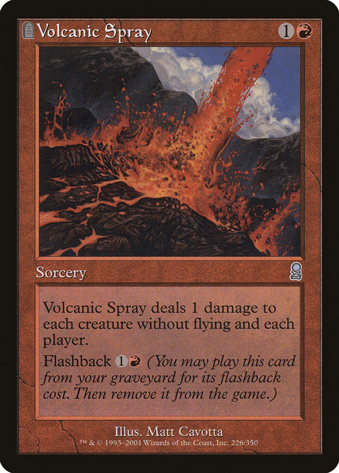 Volcanic Spray: Odyssey