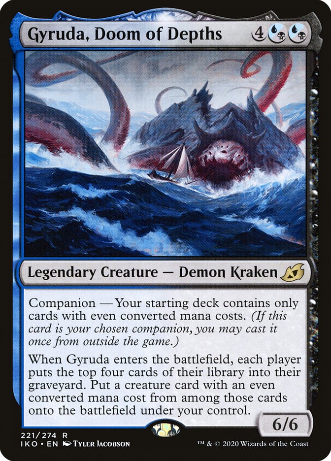 Gyruda, Doom of Depths - (Foil): Ikoria: Lair of Behemoths