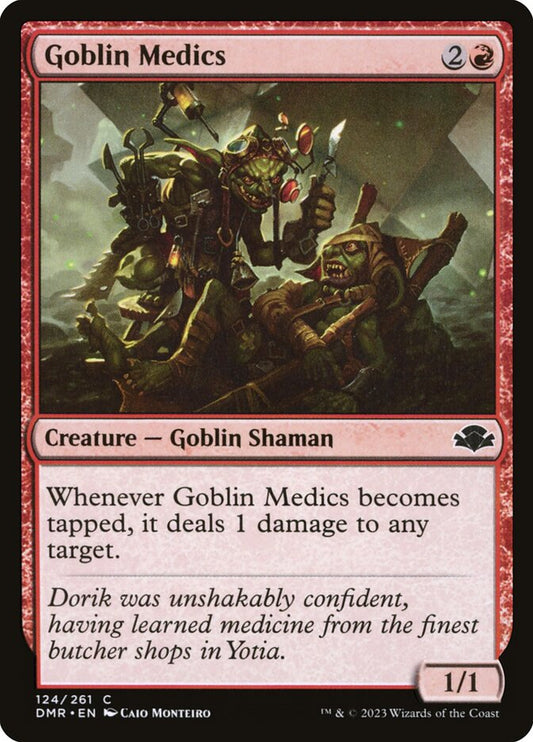 Goblin Medics - (Foil): Dominaria Remastered