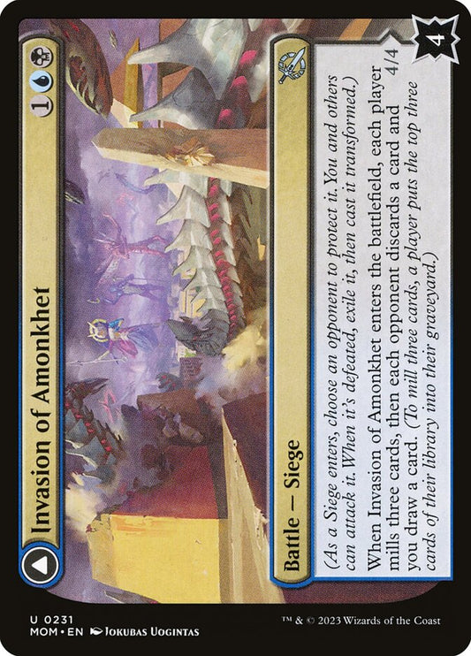 Invasion of Amonkhet // Lazotep Convert - (Foil): March of the Machine