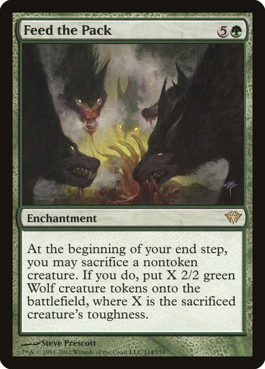 Feed the Pack - (Foil): Dark Ascension