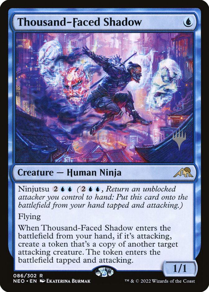 Thousand-Faced Shadow: Kamigawa: Neon Dynasty Promos