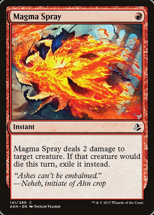 Magma Spray - (Foil): Amonkhet