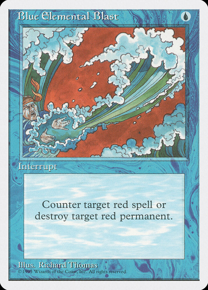 Blue Elemental Blast: Fourth Edition