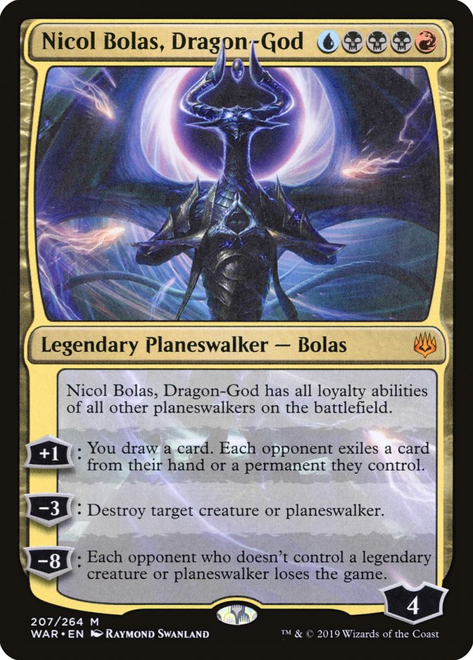 Nicol Bolas, Dragon-God: War of the Spark