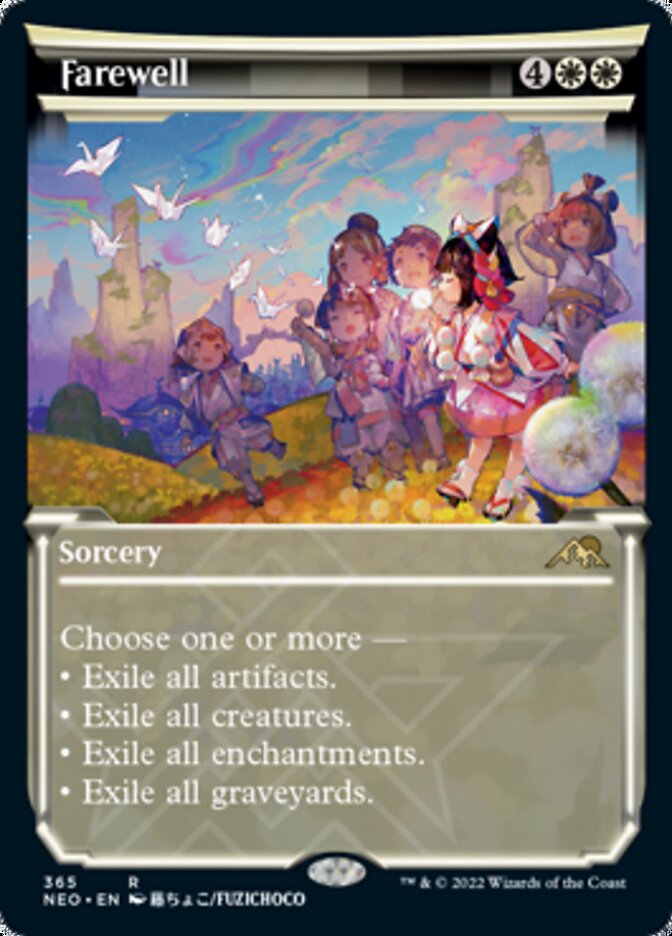 Farewell (Showcase) - (Foil): Kamigawa: Neon Dynasty