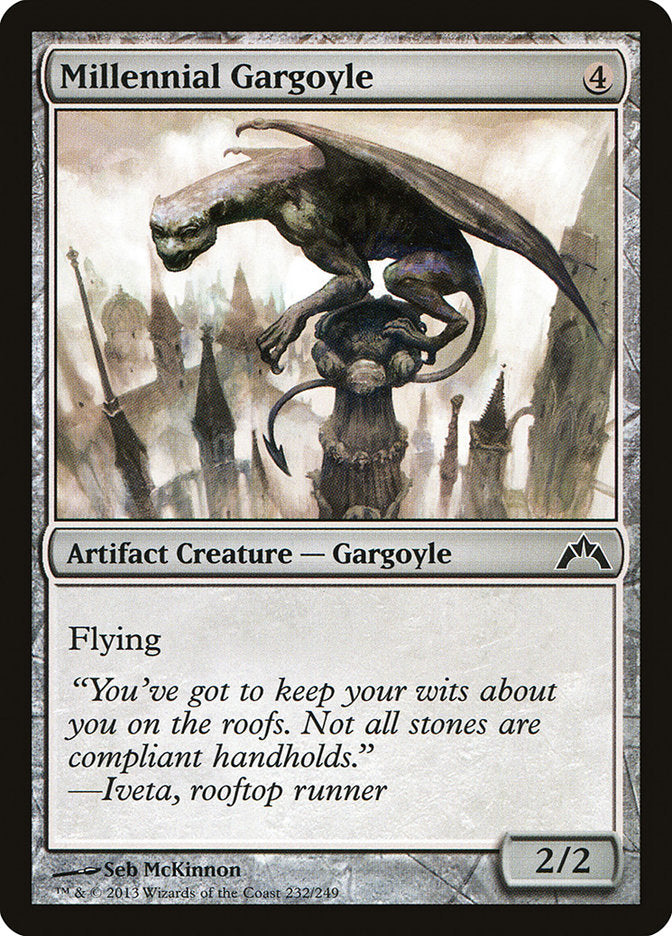 Millennial Gargoyle - (Foil): Gatecrash