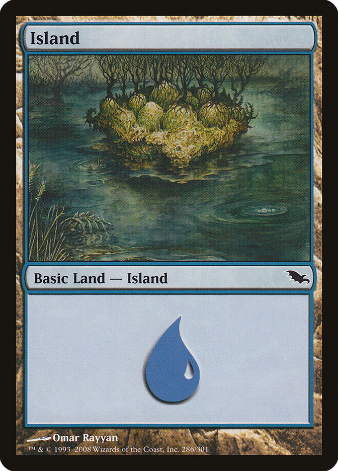 Island (#286) - (Foil): Shadowmoor