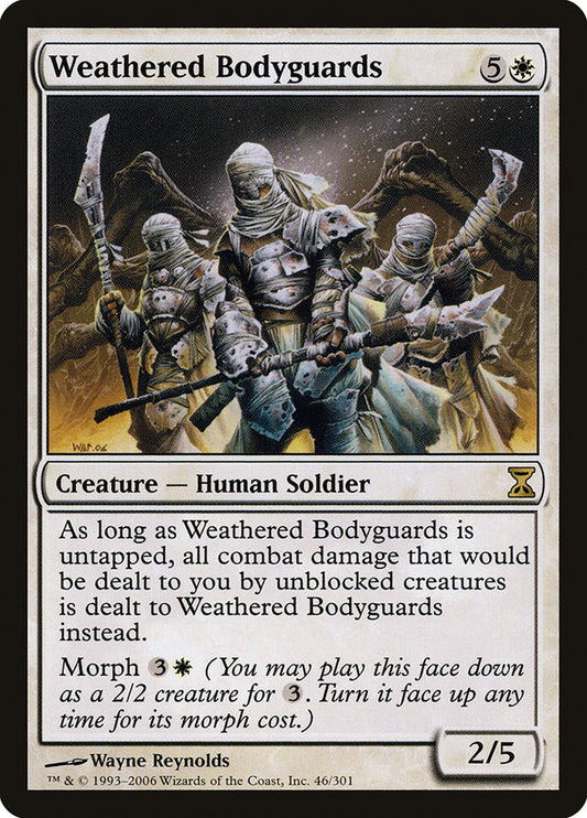 Weathered Bodyguards - (Foil): Time Spiral