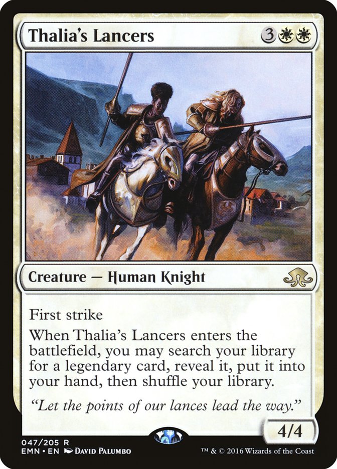 Thalia's Lancers - (Foil): Eldritch Moon