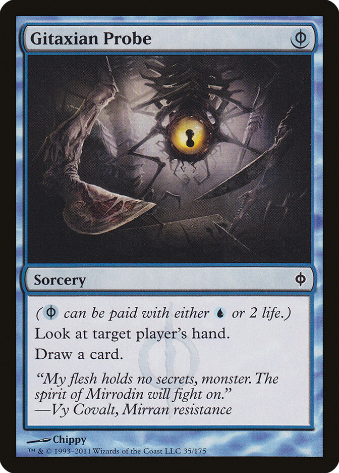 Gitaxian Probe - (Foil): New Phyrexia