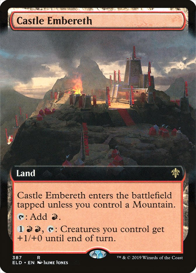 Castle Embereth (Extended Art): Throne of Eldraine