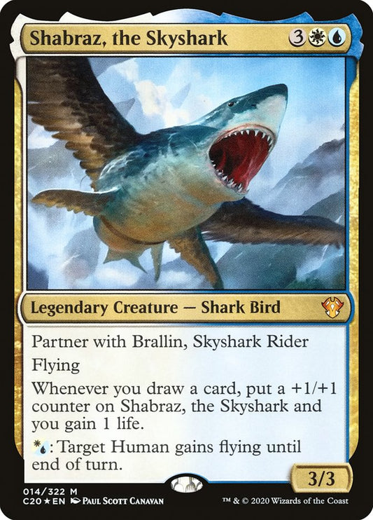 Shabraz, the Skyshark - (Foil): Commander 2020