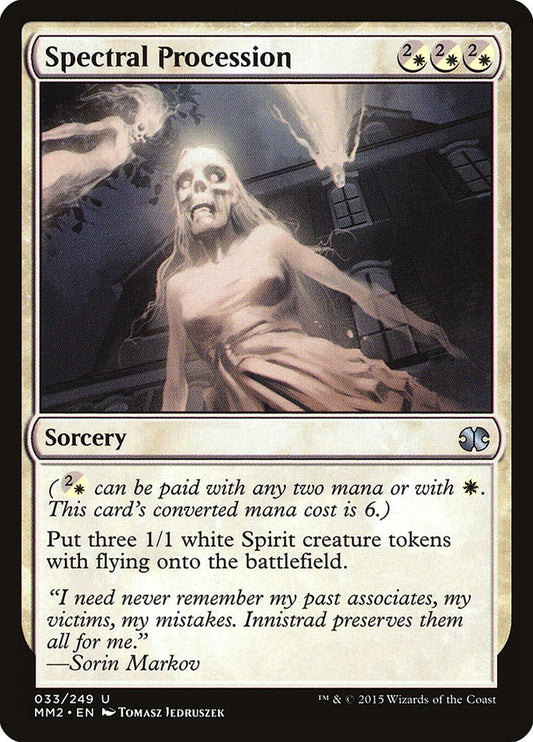Spectral Procession: Modern Masters 2015
