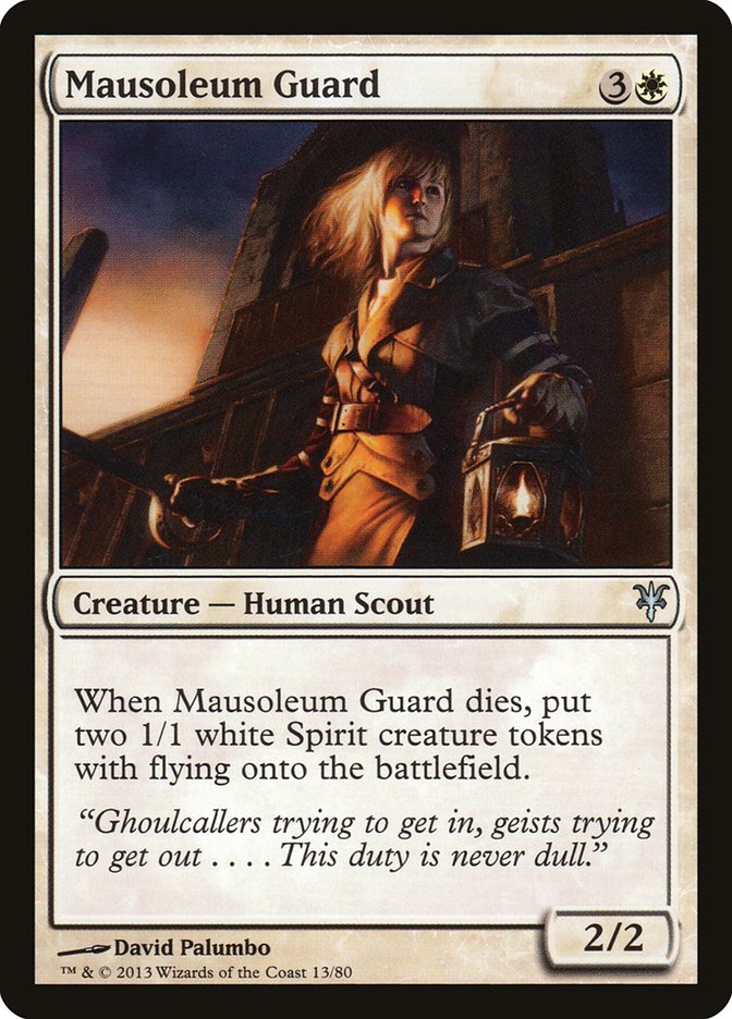 Mausoleum Guard: Duel Decks: Sorin vs. Tibalt