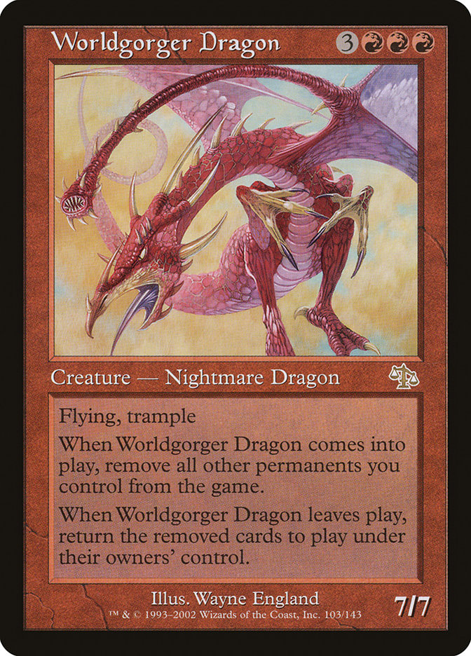 Worldgorger Dragon - (Foil): Judgment