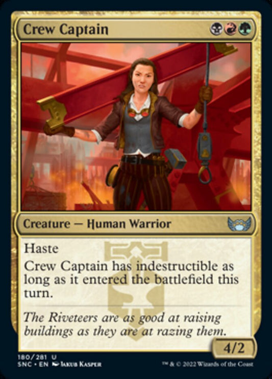 Crew Captain - (Foil): Streets of New Capenna
