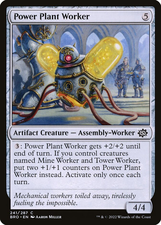 Power Plant Worker - (Foil): The Brothers' War