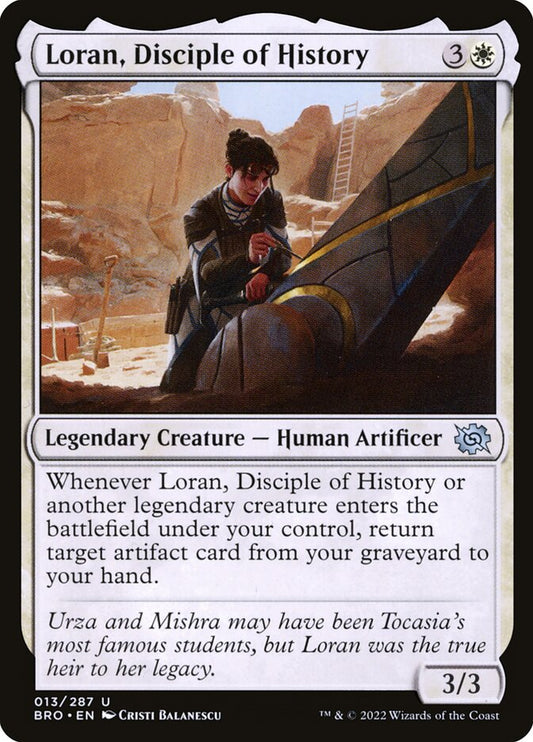 Loran, Disciple of History - (Foil): The Brothers' War