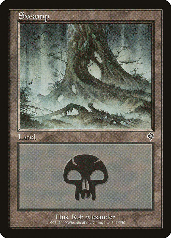 Swamp (#341) - (Foil): Invasion