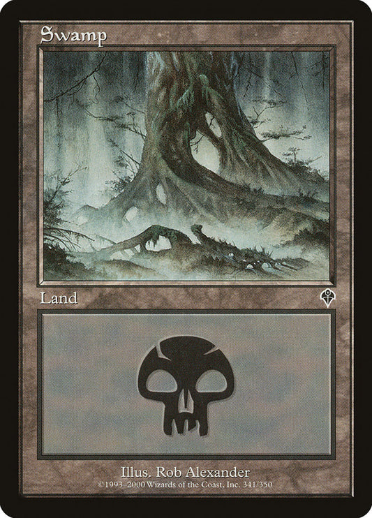 Swamp (#341) - (Foil): Invasion
