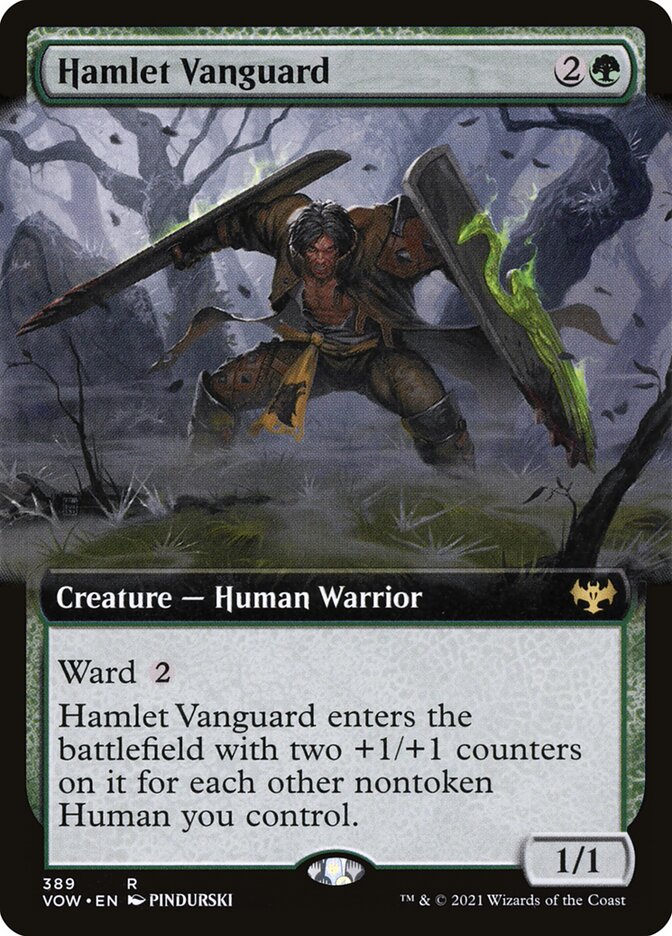 Hamlet Vanguard (Extended Art): Innistrad: Crimson Vow