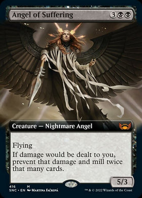 Angel of Suffering (Extended Art) - (Foil): Streets of New Capenna